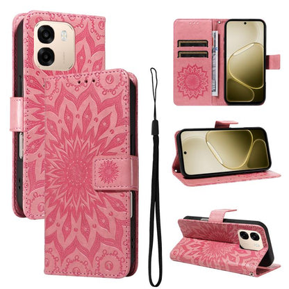 Embossed Sunflower Pattern Flip Leather Phone Case, For OPPO Find X9 Ultra 5G, For OPPO A6X 5G / A6 5G, For OPPO Reno15 Pro 5G Global, For OPPO Reno15 5G Global, For OPPO Find X9, For OPPO A6 Pro 4G / 5G Global, For OPPO Find X9 Pro                    ...