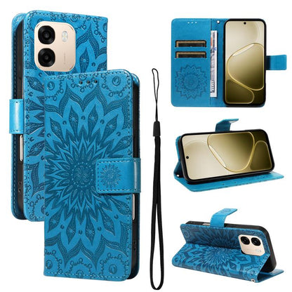Embossed Sunflower Pattern Flip Leather Phone Case, For OPPO Find X9 Ultra 5G, For OPPO A6X 5G / A6 5G, For OPPO Reno15 Pro 5G Global, For OPPO Reno15 5G Global, For OPPO Find X9, For OPPO A6 Pro 4G / 5G Global, For OPPO Find X9 Pro                    ...