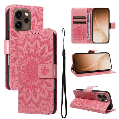 Embossed Sunflower Pattern Flip Leather Phone Case, For OPPO Find X9 Ultra 5G, For OPPO A6X 5G / A6 5G, For OPPO Reno15 Pro 5G Global, For OPPO Reno15 5G Global, For OPPO Find X9, For OPPO A6 Pro 4G / 5G Global, For OPPO Find X9 Pro                    ...