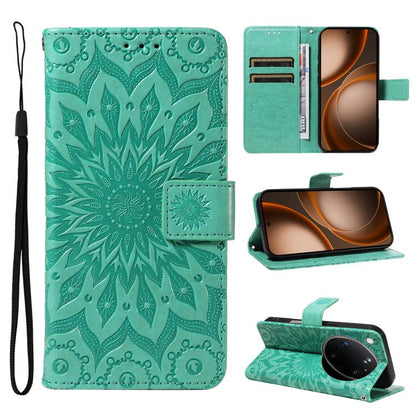 Embossed Sunflower Pattern Flip Leather Phone Case, For OPPO Find X9 Ultra 5G, For OPPO A6X 5G / A6 5G, For OPPO Reno15 Pro 5G Global, For OPPO Reno15 5G Global, For OPPO Find X9, For OPPO A6 Pro 4G / 5G Global, For OPPO Find X9 Pro                    ...