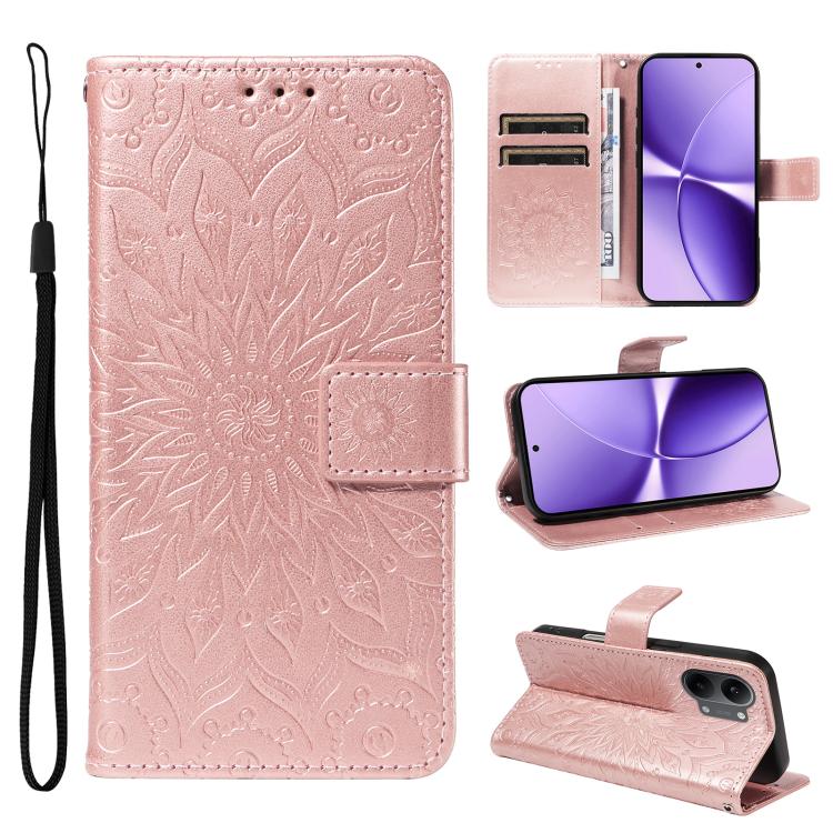 Embossed Sunflower Pattern Flip Leather Phone Case, For Xiaomi 17 Max 5G, For Xiaomi 17T Pro 5G Global, For Xiaomi 17T 5G Global, For Xiaomi Poco X8 Pro Max 5G, For Xiaomi Poco X8 Pro 5G, For Xiaomi 17 Ultra, For Xiaomi 17 Pro Max, For Xiaomi 17       ...