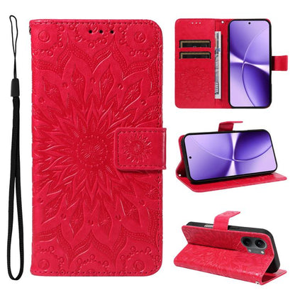 Embossed Sunflower Pattern Flip Leather Phone Case, For Xiaomi 17 Max 5G, For Xiaomi 17T Pro 5G Global, For Xiaomi 17T 5G Global, For Xiaomi Poco X8 Pro Max 5G, For Xiaomi Poco X8 Pro 5G, For Xiaomi 17 Ultra, For Xiaomi 17 Pro Max, For Xiaomi 17       ...