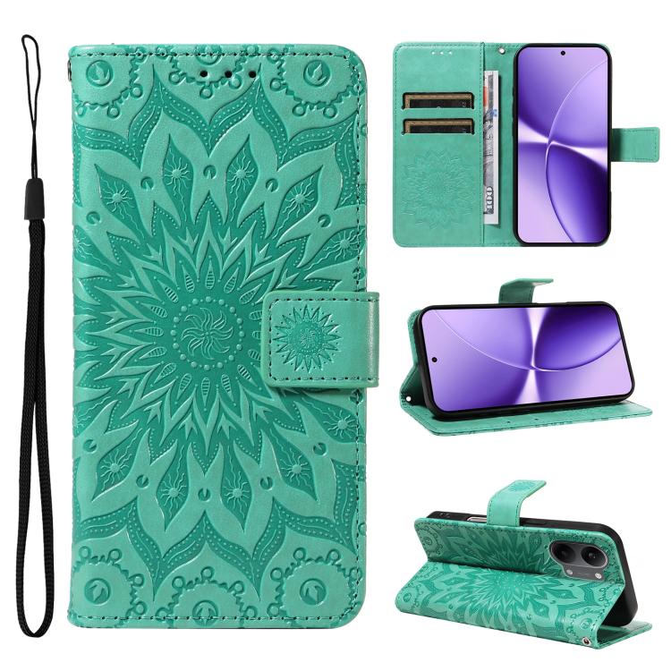 Embossed Sunflower Pattern Flip Leather Phone Case, For Xiaomi 17 Max 5G, For Xiaomi 17T Pro 5G Global, For Xiaomi 17T 5G Global, For Xiaomi Poco X8 Pro Max 5G, For Xiaomi Poco X8 Pro 5G, For Xiaomi 17 Ultra, For Xiaomi 17 Pro Max, For Xiaomi 17       ...