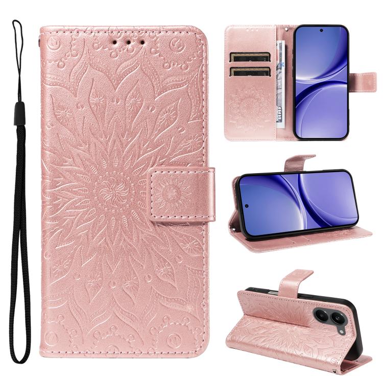 Embossed Sunflower Pattern Flip Leather Phone Case, For Xiaomi 17 Max 5G, For Xiaomi 17T Pro 5G Global, For Xiaomi 17T 5G Global, For Xiaomi Poco X8 Pro Max 5G, For Xiaomi Poco X8 Pro 5G, For Xiaomi 17 Ultra, For Xiaomi 17 Pro Max, For Xiaomi 17       ...