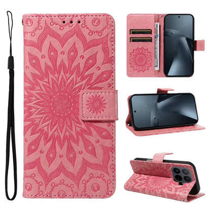 Embossed Sunflower Pattern Flip Leather Phone Case, For Xiaomi 17 Max 5G, For Xiaomi 17T Pro 5G Global, For Xiaomi 17T 5G Global, For Xiaomi Poco X8 Pro Max 5G, For Xiaomi Poco X8 Pro 5G, For Xiaomi 17 Ultra, For Xiaomi 17 Pro Max, For Xiaomi 17       ...