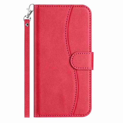 Dual-Folded S-shape Leather Phone Case, For OnePlus Ace 6, For OnePlus 15, For OnePlus Nord 5, For OnePlus Nord CE5, For OnePlus 13, For OnePlus 8T