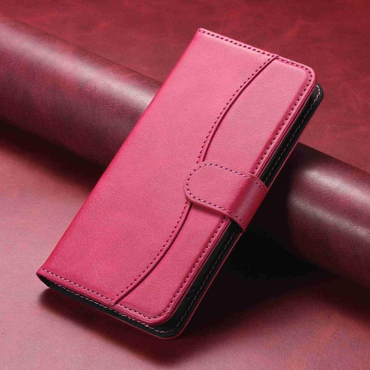 Dual-Folded S-shape Leather Phone Case, For OnePlus Ace 6, For OnePlus 15, For OnePlus Nord 5, For OnePlus Nord CE5, For OnePlus 13, For OnePlus 8T