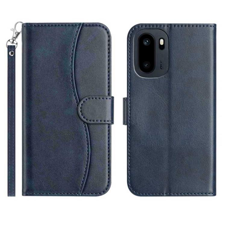 Dual-Folded S-shape Leather Phone Case, For OnePlus Ace 6, For OnePlus 15, For OnePlus Nord 5, For OnePlus Nord CE5, For OnePlus 13, For OnePlus 8T