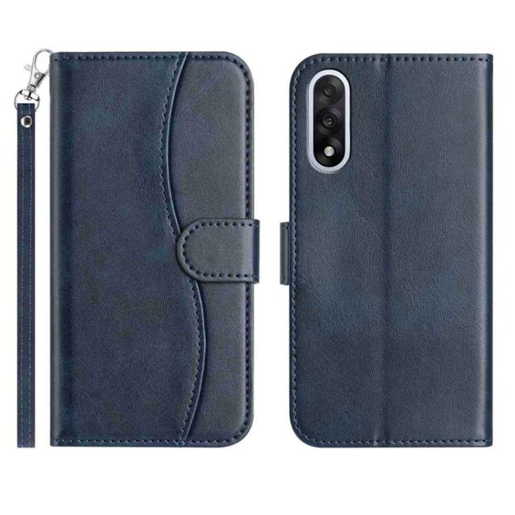 Dual-Folded S-shape Leather Phone Case, For OnePlus Ace 6, For OnePlus 15, For OnePlus Nord 5, For OnePlus Nord CE5, For OnePlus 13, For OnePlus 8T
