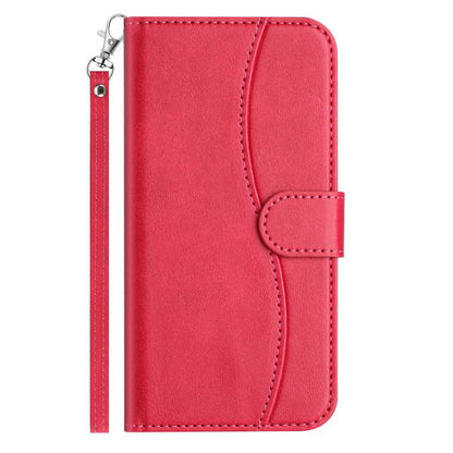 Dual-Folded S-shape Leather Phone Case, For Honor 90 Lite, For Honor 90 Pro, For Honor 90