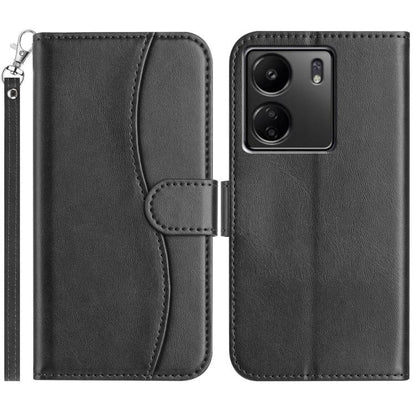 Dual-Folded S-shape Leather Phone Case, For Redmi 17C 5G, For Redmi K90 Pro Max / Poco F8 Ultra, For Redmi K90 / Poco F8 Pro, For Redmi 15C 5G / 4G EU 173mm, For Redmi 15 5G / 4G EU 171mm, For Redmi 15C 5G / 4G Global 171mm, For Redmi Note 14 Pro 4G   ...