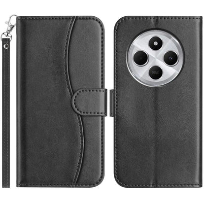 Dual-Folded S-shape Leather Phone Case, For Redmi 17C 5G, For Redmi K90 Pro Max / Poco F8 Ultra, For Redmi K90 / Poco F8 Pro, For Redmi 15C 5G / 4G EU 173mm, For Redmi 15 5G / 4G EU 171mm, For Redmi 15C 5G / 4G Global 171mm, For Redmi Note 14 Pro 4G   ...