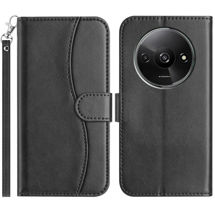 Dual-Folded S-shape Leather Phone Case, For Redmi 17C 5G, For Redmi K90 Pro Max / Poco F8 Ultra, For Redmi K90 / Poco F8 Pro, For Redmi 15C 5G / 4G EU 173mm, For Redmi 15 5G / 4G EU 171mm, For Redmi 15C 5G / 4G Global 171mm, For Redmi Note 14 Pro 4G   ...