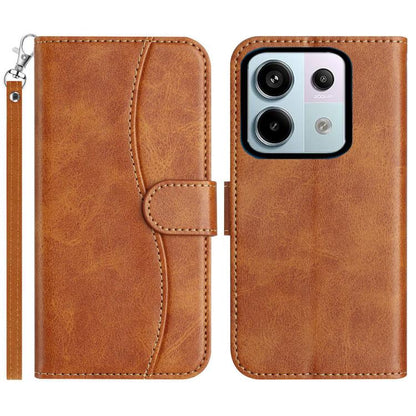Dual-Folded S-shape Leather Phone Case, For Redmi 17C 5G, For Redmi K90 Pro Max / Poco F8 Ultra, For Redmi K90 / Poco F8 Pro, For Redmi 15C 5G / 4G EU 173mm, For Redmi 15 5G / 4G EU 171mm, For Redmi 15C 5G / 4G Global 171mm, For Redmi Note 14 Pro 4G   ...