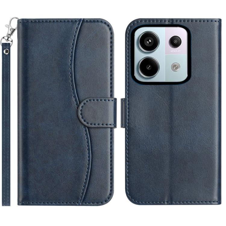 Dual-Folded S-shape Leather Phone Case, For Redmi 17C 5G, For Redmi K90 Pro Max / Poco F8 Ultra, For Redmi K90 / Poco F8 Pro, For Redmi 15C 5G / 4G EU 173mm, For Redmi 15 5G / 4G EU 171mm, For Redmi 15C 5G / 4G Global 171mm, For Redmi Note 14 Pro 4G   ...