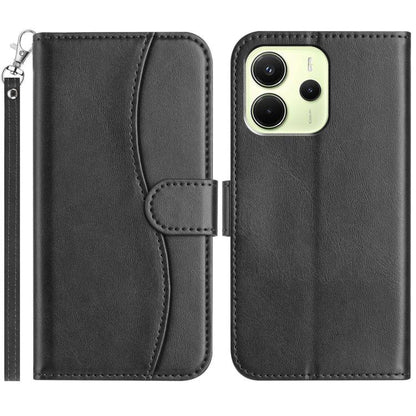 Dual-Folded S-shape Leather Phone Case, For Redmi 17C 5G, For Redmi K90 Pro Max / Poco F8 Ultra, For Redmi K90 / Poco F8 Pro, For Redmi 15C 5G / 4G EU 173mm, For Redmi 15 5G / 4G EU 171mm, For Redmi 15C 5G / 4G Global 171mm, For Redmi Note 14 Pro 4G   ...