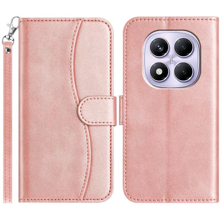 Dual-Folded S-shape Leather Phone Case, For Redmi 17C 5G, For Redmi K90 Pro Max / Poco F8 Ultra, For Redmi K90 / Poco F8 Pro, For Redmi 15C 5G / 4G EU 173mm, For Redmi 15 5G / 4G EU 171mm, For Redmi 15C 5G / 4G Global 171mm, For Redmi Note 14 Pro 4G   ...