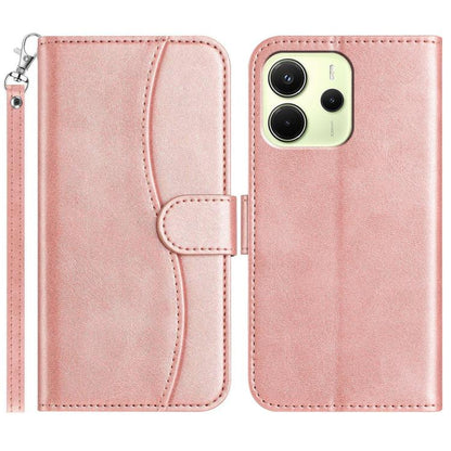 Dual-Folded S-shape Leather Phone Case, For Redmi 17C 5G, For Redmi K90 Pro Max / Poco F8 Ultra, For Redmi K90 / Poco F8 Pro, For Redmi 15C 5G / 4G EU 173mm, For Redmi 15 5G / 4G EU 171mm, For Redmi 15C 5G / 4G Global 171mm, For Redmi Note 14 Pro 4G   ...