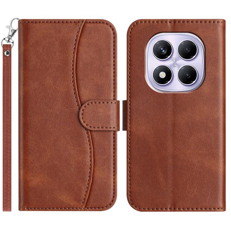 Dual-Folded S-shape Leather Phone Case, For Redmi 17C 5G, For Redmi K90 Pro Max / Poco F8 Ultra, For Redmi K90 / Poco F8 Pro, For Redmi 15C 5G / 4G EU 173mm, For Redmi 15 5G / 4G EU 171mm, For Redmi 15C 5G / 4G Global 171mm, For Redmi Note 14 Pro 4G   ...