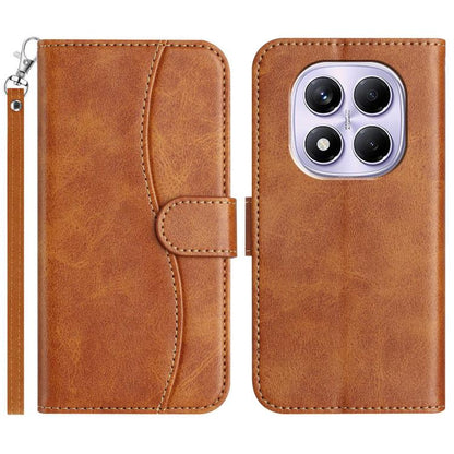 Dual-Folded S-shape Leather Phone Case, For Redmi 17C 5G, For Redmi K90 Pro Max / Poco F8 Ultra, For Redmi K90 / Poco F8 Pro, For Redmi 15C 5G / 4G EU 173mm, For Redmi 15 5G / 4G EU 171mm, For Redmi 15C 5G / 4G Global 171mm, For Redmi Note 14 Pro 4G   ...