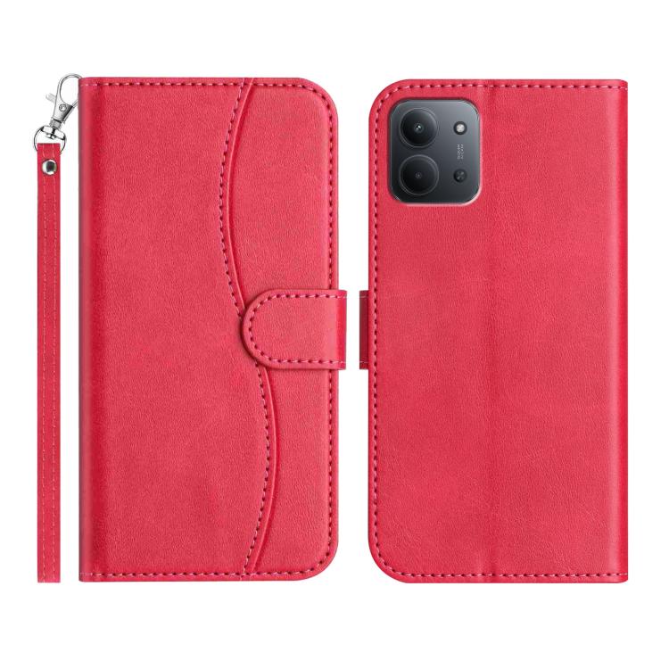 Dual-Folded S-shape Leather Phone Case, For Redmi 17C 5G, For Redmi K90 Pro Max / Poco F8 Ultra, For Redmi K90 / Poco F8 Pro, For Redmi 15C 5G / 4G EU 173mm, For Redmi 15 5G / 4G EU 171mm, For Redmi 15C 5G / 4G Global 171mm, For Redmi Note 14 Pro 4G   ...