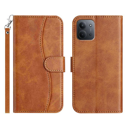 Dual-Folded S-shape Leather Phone Case, For Redmi 17C 5G, For Redmi K90 Pro Max / Poco F8 Ultra, For Redmi K90 / Poco F8 Pro, For Redmi 15C 5G / 4G EU 173mm, For Redmi 15 5G / 4G EU 171mm, For Redmi 15C 5G / 4G Global 171mm, For Redmi Note 14 Pro 4G   ...