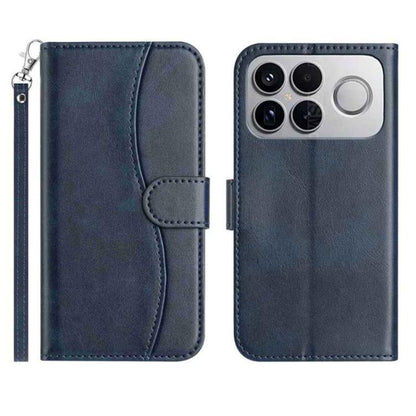 Dual-Folded S-shape Leather Phone Case, For Redmi 17C 5G, For Redmi K90 Pro Max / Poco F8 Ultra, For Redmi K90 / Poco F8 Pro, For Redmi 15C 5G / 4G EU 173mm, For Redmi 15 5G / 4G EU 171mm, For Redmi 15C 5G / 4G Global 171mm, For Redmi Note 14 Pro 4G   ...