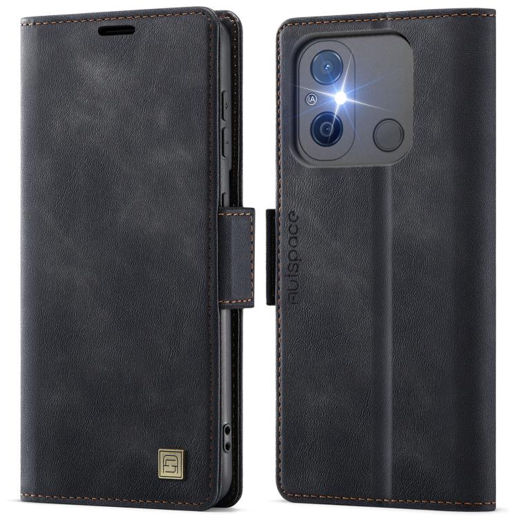 AutSpace A11 Side Buckle MagSafe Magnetic RFID Phone Leather Case, For Redmi A5 4G 173.3mm, For Redmi Note 14 4G 164.84mm, For Redmi 14C 5G, For Redmi Note 14 Pro 4G, For Redmi Note 14 4G 163.25mm, For Redmi Note 14 Pro 5G, For Redmi Note 13 Pro 5G    ...