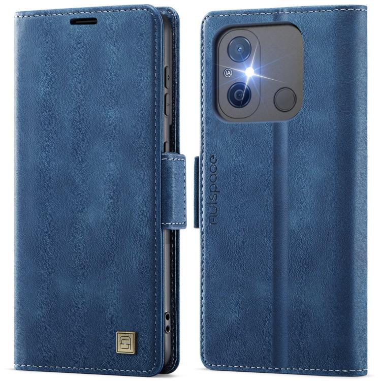 AutSpace A11 Side Buckle MagSafe Magnetic RFID Phone Leather Case, For Redmi A5 4G 173.3mm, For Redmi Note 14 4G 164.84mm, For Redmi 14C 5G, For Redmi Note 14 Pro 4G, For Redmi Note 14 4G 163.25mm, For Redmi Note 14 Pro 5G, For Redmi Note 13 Pro 5G    ...