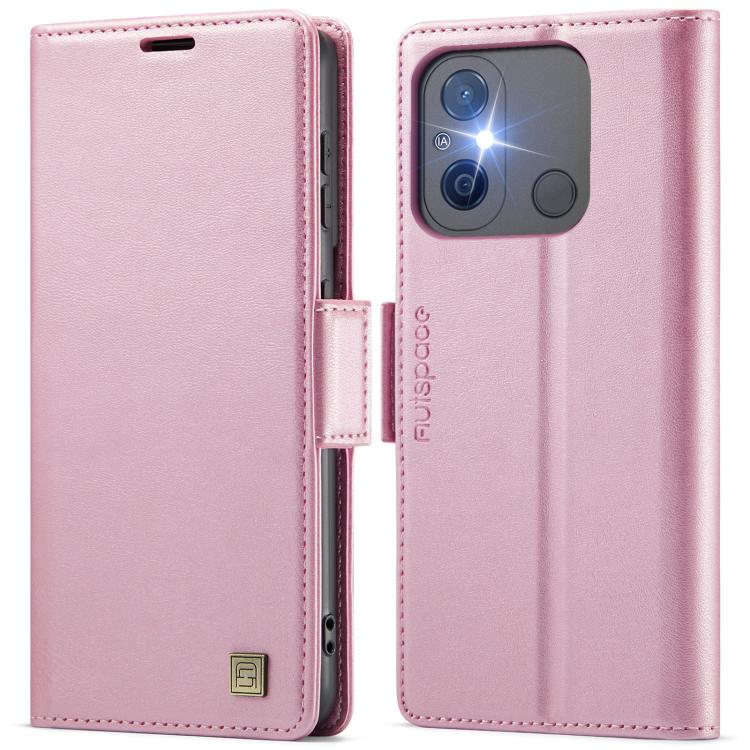 AutSpace A11 Side Buckle MagSafe Magnetic RFID Phone Leather Case, For Redmi A5 4G 173.3mm, For Redmi Note 14 4G 164.84mm, For Redmi 14C 5G, For Redmi Note 14 Pro 4G, For Redmi Note 14 4G 163.25mm, For Redmi Note 14 Pro 5G, For Redmi Note 13 Pro 5G    ...