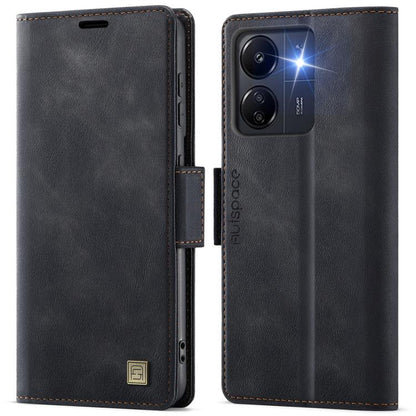 AutSpace A11 Side Buckle MagSafe Magnetic RFID Phone Leather Case, For Redmi A5 4G 173.3mm, For Redmi Note 14 4G 164.84mm, For Redmi 14C 5G, For Redmi Note 14 Pro 4G, For Redmi Note 14 4G 163.25mm, For Redmi Note 14 Pro 5G, For Redmi Note 13 Pro 5G    ...