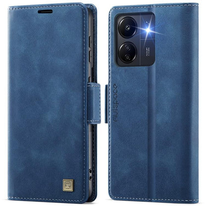 AutSpace A11 Side Buckle MagSafe Magnetic RFID Phone Leather Case, For Redmi A5 4G 173.3mm, For Redmi Note 14 4G 164.84mm, For Redmi 14C 5G, For Redmi Note 14 Pro 4G, For Redmi Note 14 4G 163.25mm, For Redmi Note 14 Pro 5G, For Redmi Note 13 Pro 5G    ...