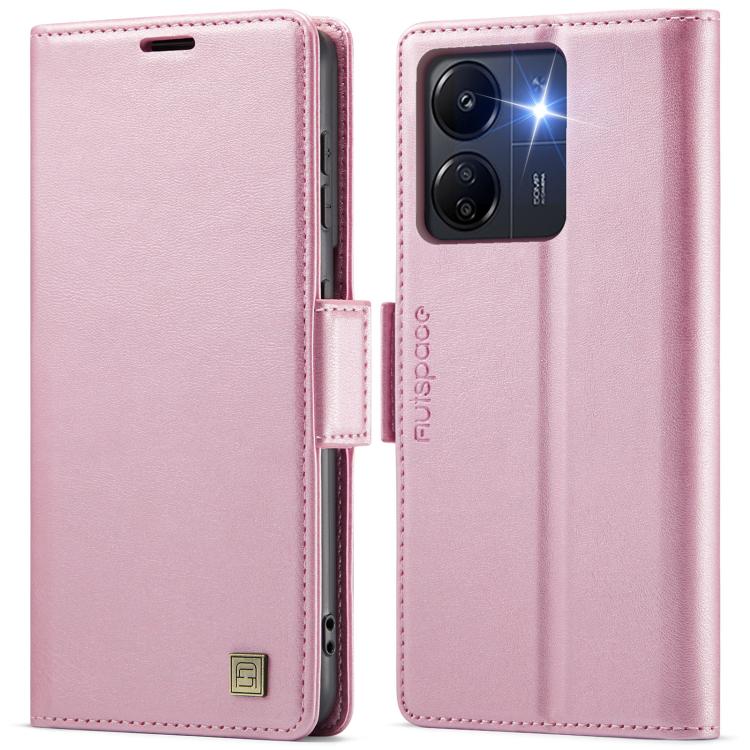 AutSpace A11 Side Buckle MagSafe Magnetic RFID Phone Leather Case, For Redmi A5 4G 173.3mm, For Redmi Note 14 4G 164.84mm, For Redmi 14C 5G, For Redmi Note 14 Pro 4G, For Redmi Note 14 4G 163.25mm, For Redmi Note 14 Pro 5G, For Redmi Note 13 Pro 5G    ...