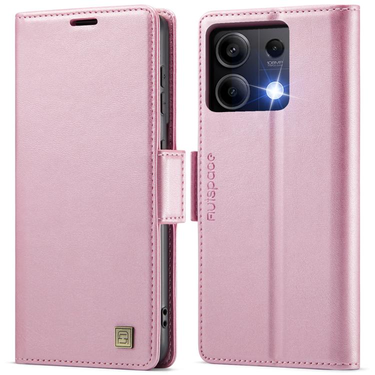 AutSpace A11 Side Buckle MagSafe Magnetic RFID Phone Leather Case, For Redmi A5 4G 173.3mm, For Redmi Note 14 4G 164.84mm, For Redmi 14C 5G, For Redmi Note 14 Pro 4G, For Redmi Note 14 4G 163.25mm, For Redmi Note 14 Pro 5G, For Redmi Note 13 Pro 5G    ...