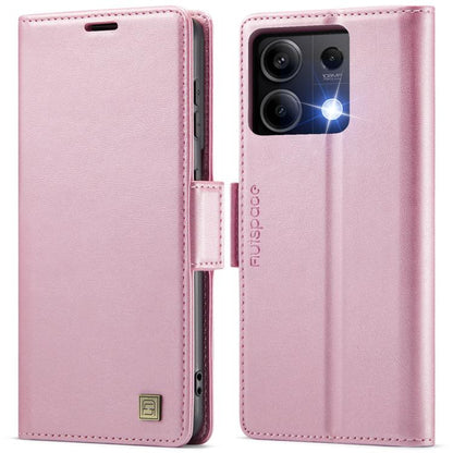 AutSpace A11 Side Buckle MagSafe Magnetic RFID Phone Leather Case, For Redmi A5 4G 173.3mm, For Redmi Note 14 4G 164.84mm, For Redmi 14C 5G, For Redmi Note 14 Pro 4G, For Redmi Note 14 4G 163.25mm, For Redmi Note 14 Pro 5G, For Redmi Note 13 Pro 5G    ...