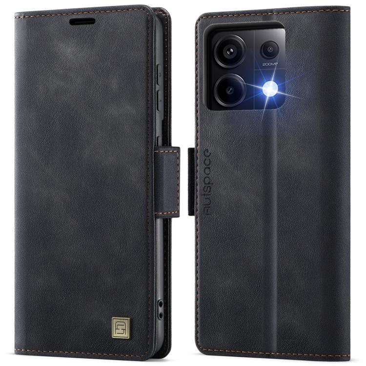 AutSpace A11 Side Buckle MagSafe Magnetic RFID Phone Leather Case, For Redmi A5 4G 173.3mm, For Redmi Note 14 4G 164.84mm, For Redmi 14C 5G, For Redmi Note 14 Pro 4G, For Redmi Note 14 4G 163.25mm, For Redmi Note 14 Pro 5G, For Redmi Note 13 Pro 5G    ...