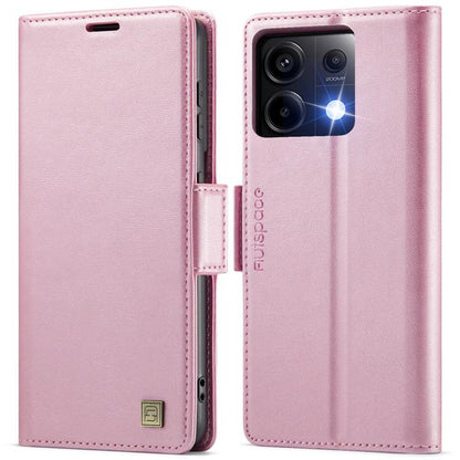 AutSpace A11 Side Buckle MagSafe Magnetic RFID Phone Leather Case, For Redmi A5 4G 173.3mm, For Redmi Note 14 4G 164.84mm, For Redmi 14C 5G, For Redmi Note 14 Pro 4G, For Redmi Note 14 4G 163.25mm, For Redmi Note 14 Pro 5G, For Redmi Note 13 Pro 5G    ...