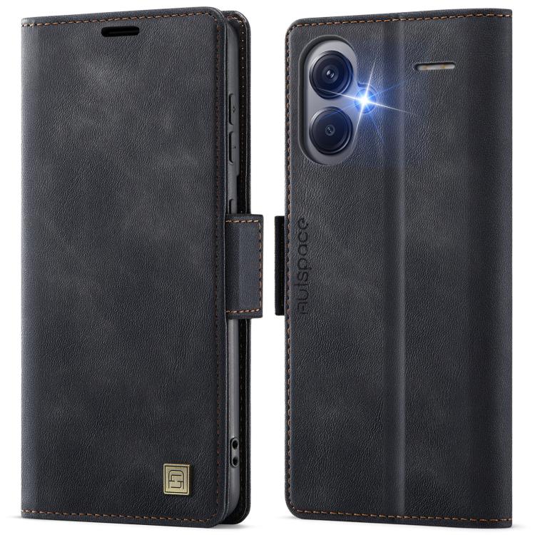 AutSpace A11 Side Buckle MagSafe Magnetic RFID Phone Leather Case, For Redmi A5 4G 173.3mm, For Redmi Note 14 4G 164.84mm, For Redmi 14C 5G, For Redmi Note 14 Pro 4G, For Redmi Note 14 4G 163.25mm, For Redmi Note 14 Pro 5G, For Redmi Note 13 Pro 5G    ...