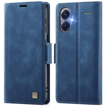 AutSpace A11 Side Buckle MagSafe Magnetic RFID Phone Leather Case, For Redmi A5 4G 173.3mm, For Redmi Note 14 4G 164.84mm, For Redmi 14C 5G, For Redmi Note 14 Pro 4G, For Redmi Note 14 4G 163.25mm, For Redmi Note 14 Pro 5G, For Redmi Note 13 Pro 5G    ...