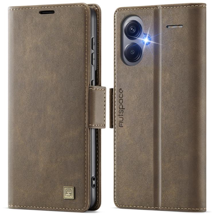 AutSpace A11 Side Buckle MagSafe Magnetic RFID Phone Leather Case, For Redmi A5 4G 173.3mm, For Redmi Note 14 4G 164.84mm, For Redmi 14C 5G, For Redmi Note 14 Pro 4G, For Redmi Note 14 4G 163.25mm, For Redmi Note 14 Pro 5G, For Redmi Note 13 Pro 5G    ...