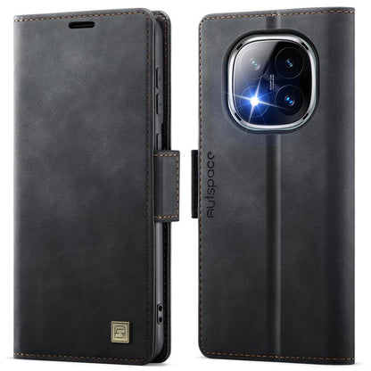 AutSpace A11 Side Buckle MagSafe Magnetic RFID Phone Leather Case, For Redmi A5 4G 173.3mm, For Redmi Note 14 4G 164.84mm, For Redmi 14C 5G, For Redmi Note 14 Pro 4G, For Redmi Note 14 4G 163.25mm, For Redmi Note 14 Pro 5G, For Redmi Note 13 Pro 5G    ...