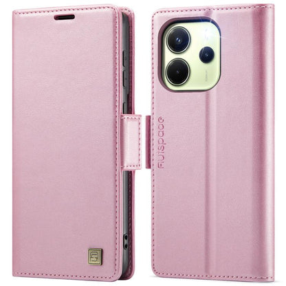 AutSpace A11 Side Buckle MagSafe Magnetic RFID Phone Leather Case, For Redmi A5 4G 173.3mm, For Redmi Note 14 4G 164.84mm, For Redmi 14C 5G, For Redmi Note 14 Pro 4G, For Redmi Note 14 4G 163.25mm, For Redmi Note 14 Pro 5G, For Redmi Note 13 Pro 5G    ...