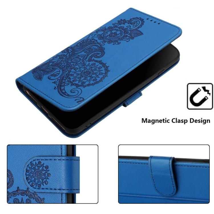 Datura Flower Embossed Flip Leather Phone Case, For Nothing Phone 4a Pro, For Nothing Phone 4a, For Nothing Phone 3a, For Nothing Phone 3a Pro, For Nothing Phone 2a
