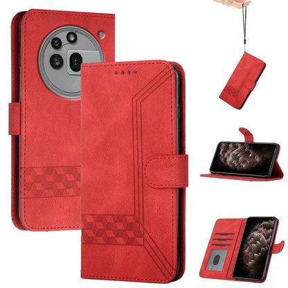 Cubic Skin Feel Flip Leather Phone Case, For Nothing Phone 4b, For Nothing Phone 4a Pro, For Nothing Phone 4a, For Nothing Phone 3a, For Nothing Phone 3a Pro, For Nothing Phone 2a