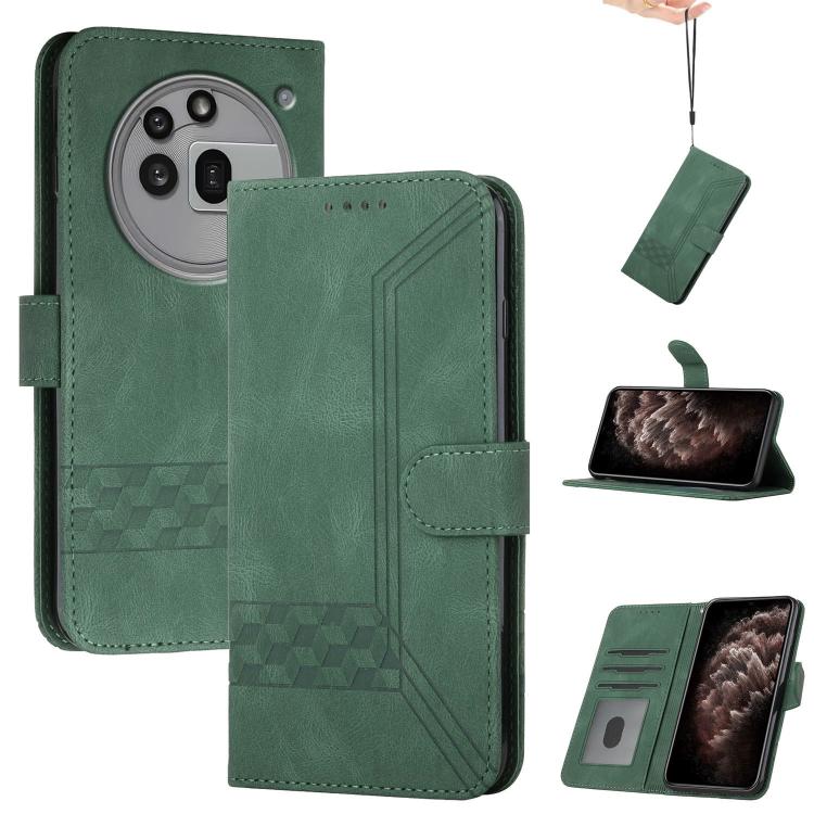 Cubic Skin Feel Flip Leather Phone Case, For Nothing Phone 4b, For Nothing Phone 4a Pro, For Nothing Phone 4a, For Nothing Phone 3a, For Nothing Phone 3a Pro, For Nothing Phone 2a