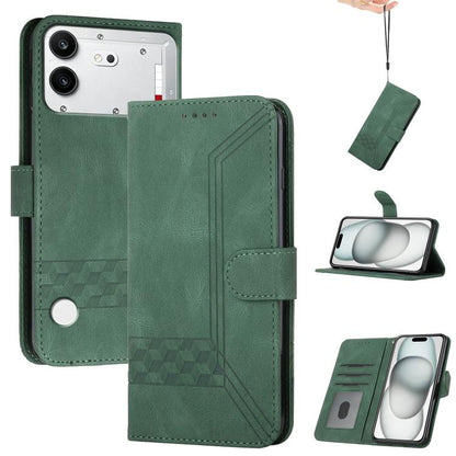 Cubic Skin Feel Flip Leather Phone Case, For Nothing Phone 4b, For Nothing Phone 4a Pro, For Nothing Phone 4a, For Nothing Phone 3a, For Nothing Phone 3a Pro, For Nothing Phone 2a