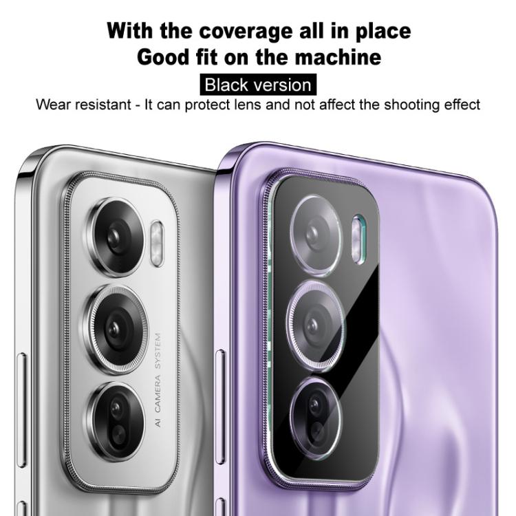 Black version integrated glass lens film on phone camera module for wear protection