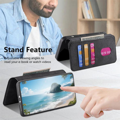 CaseNeo MagSafe RFID Anti-theft Retro Leather Phone Case, For OnePlus 15T, For OnePlus Ace 6 / 6T, For OnePlus 15, For OnePlus Ace 5, For OnePlus 13, For OnePlus 12