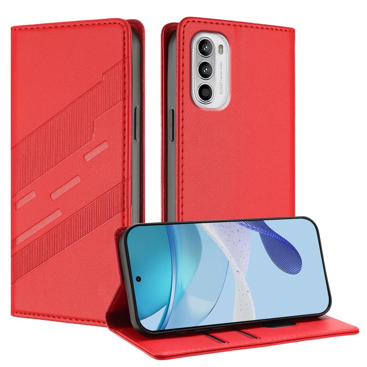 Embossed Multi-functional Wallet Retro Leather Phone Case, For Motorola Moto G 5G 2022
