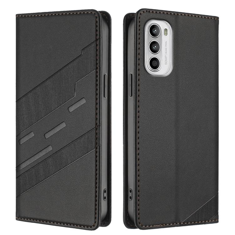 Embossed Multi-functional Wallet Retro Leather Phone Case, For Motorola Moto G 5G 2022